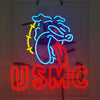 United States Marine Corps USMC Bulldog Acrylic Neon Light Lamp Sign
