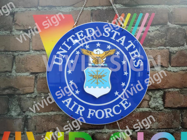 United States Air Force 3D LED Neon Sign Light Lamp