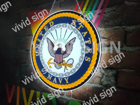United States Navy 3D LED Neon Sign Light Lamp – neonsign.us