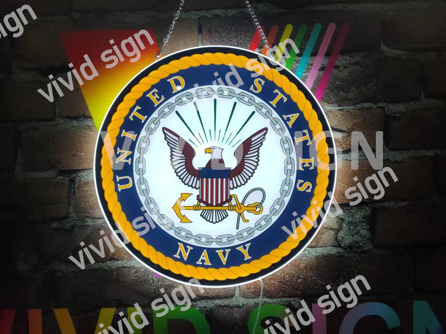 United States Navy 3D LED Neon Sign Light Lamp – neonsign.us