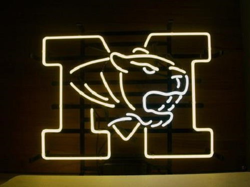 Missouri Tigers Mascot Logo Neon Light Lamp Sign