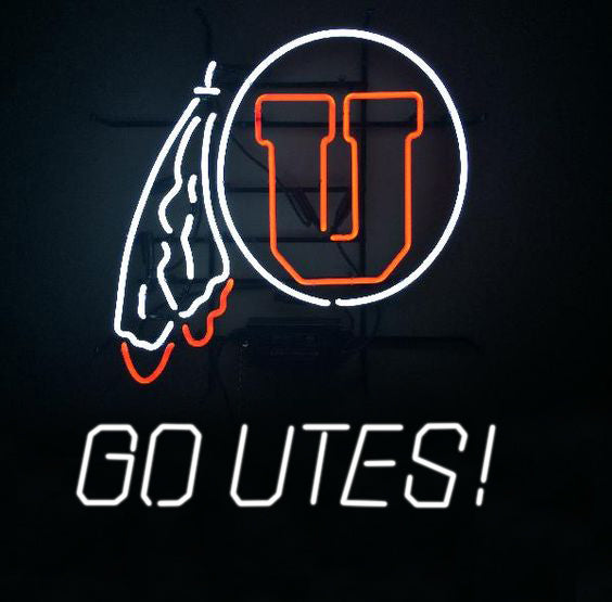 University Of Utah Go Utes! Neon Light Lamp Sign