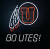 University Of Utah Go Utes! Neon Light Lamp Sign