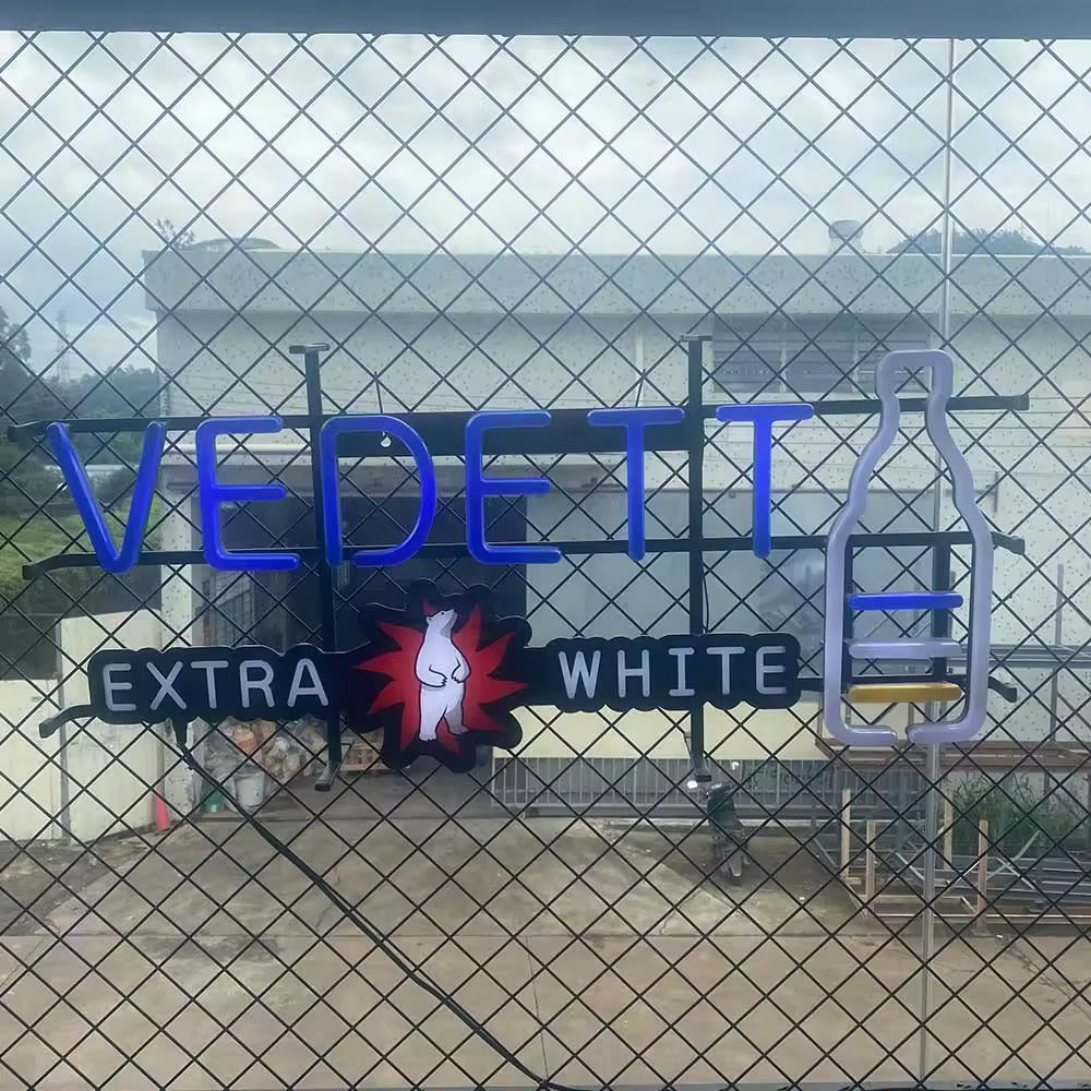 Vedett Extra White LED Neon Sign Light Lamp – neonsign.us