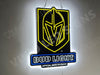 Vegas Golden Knights Champions Beer 2D LED Neon Sign Light Lamp