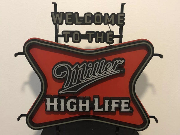 Welcome To The High Life LED Neon Sign Light Lamp