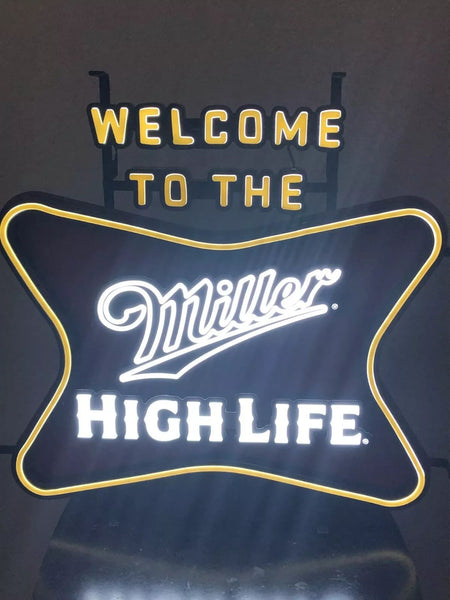 Welcome To The High Life LED Neon Sign Light Lamp