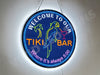 Welcome to our tiki bar where it's always 5 O' Clock 2D LED Neon Sign Light Lamp