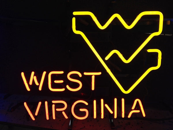West Virginia Mountaineers WVC Neon Light Lamp Sign