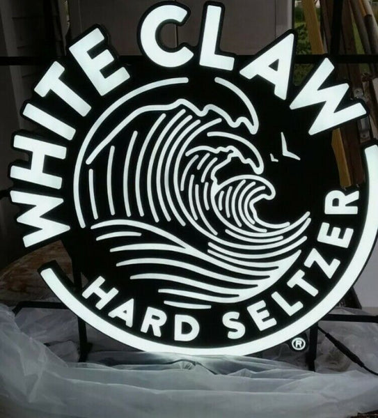 White Claw Hard Seltzer Beer LED Neon Sign Light Lamp