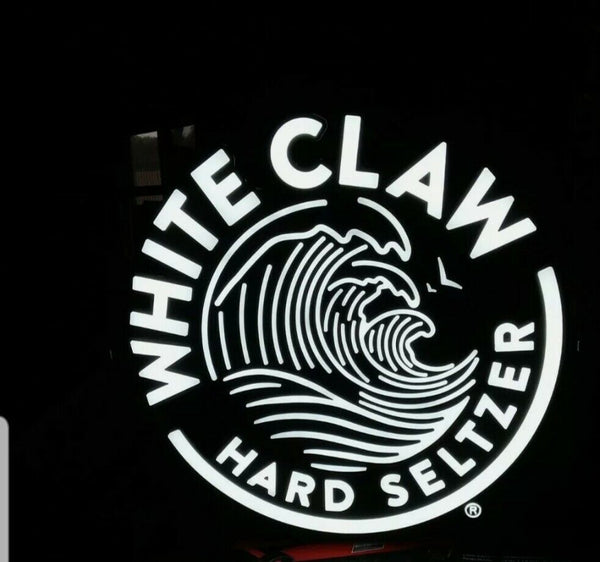 White Claw Hard Seltzer Beer LED Neon Sign Light Lamp