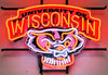 Wisconsin Badgers Neon Light Lamp Sign With HD Vivid Printing