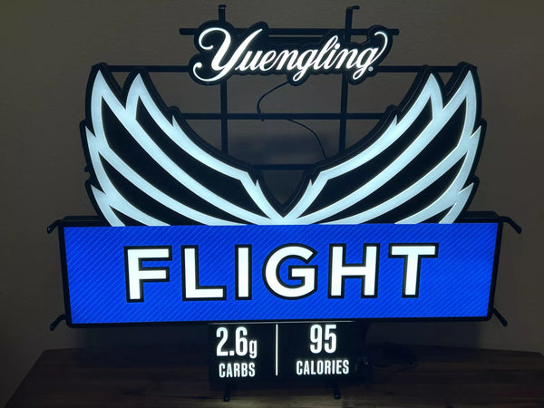 Yuengling Flight Beer LED Neon Sign Light Lamp