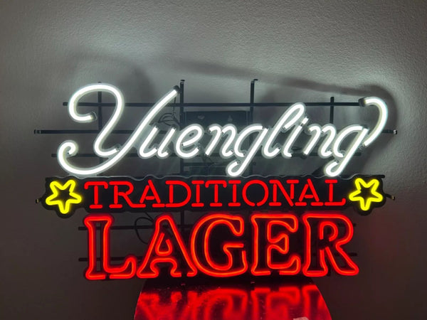 Yuengling Traditional Lager Beer LED Neon Sign Light Lamp