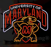 Maryland Terrapins Terps Mascot Neon Sign Light Lamp