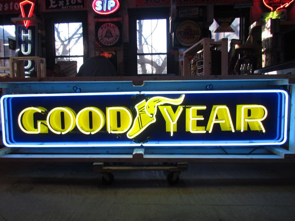 Goodyear Neon Light Sign Lamp With HD Vivid Printing