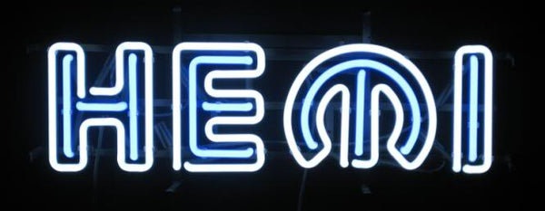Mopar Hemi Engine Garage Auto Neon Sign Light Lamp