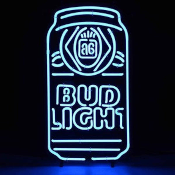 Bud Light Can Beer LED Neon Sign Light Lamp