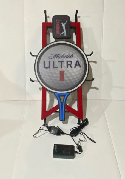 Michelob Ultra Beer PGA Golf Tour Faux LED Neon Sign Light Lamp