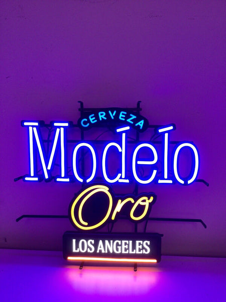 Modelo Oro Beer Los Angeles LED Neon Sign Light Lamp