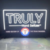 Texas Rangers Hard Seltzer Truly Beer LED Neon Sign Light Lamp