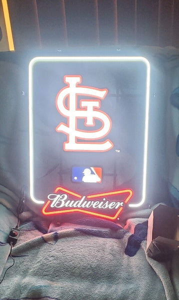 Budweiser St. Louis Cardinals LED Neon Sign Light Lamp –