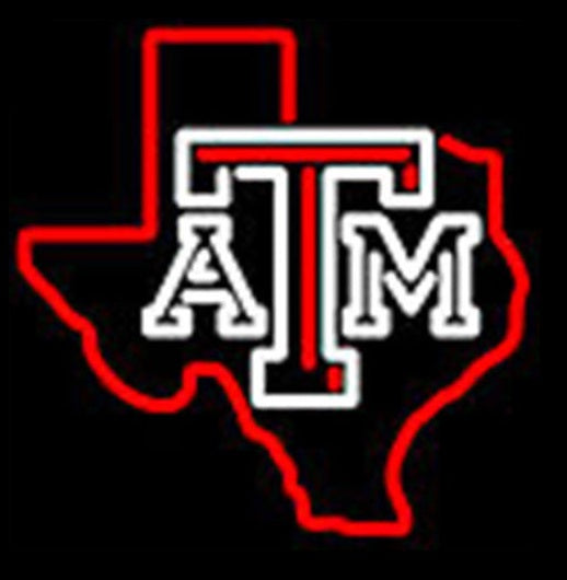 Texas A&M Aggies Neon Light Lamp Sign