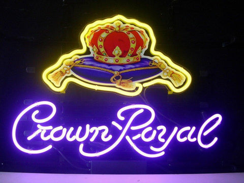 Crown Royal Whiskey Neon Sign Light Lamp