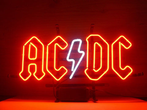 ACDC AC DC Neon Sign Light Lamp