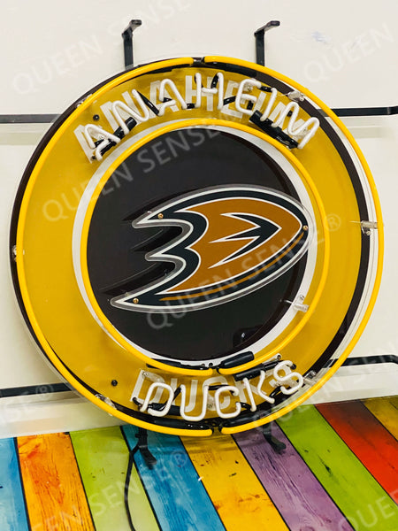 Anaheim Ducks HD Vivid Neon Sign Light Lamp