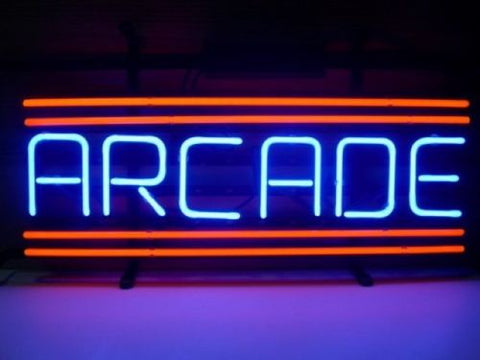 Arcade Red Game Room Neon Sign Lamp Light