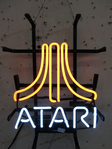Custom Atari Arcade Game Room Vintage Neon Sign Light Lamp