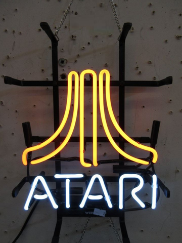Custom Atari Arcade Game Room Vintage Neon Sign Light Lamp