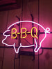 Pig BBQ Open Neon Sign Light Lamp
