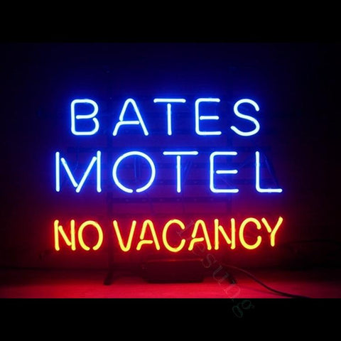 Desung Bates Motel No Vacancy (Business - Motel) neon sign