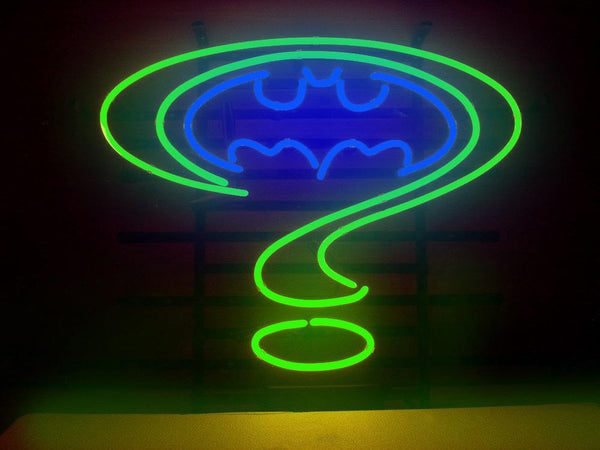 Batman Forever Comic Hero Logo Neon Sign Light Lamp