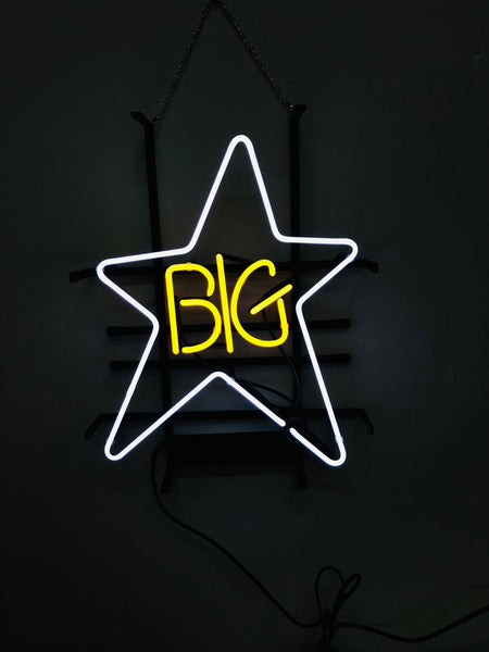 Big Star Neon Sign Light Lamp