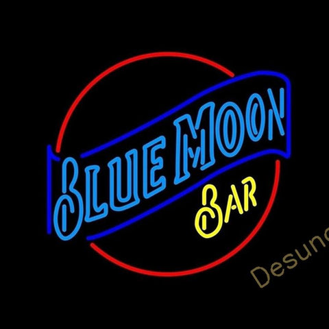 Blue Moon Bar (Alcohol - Beer) Neon Sign