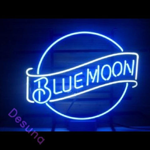 Blue Moon (Alcohol - Beer) Neon Sign