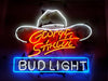 Budweiser Bud Light George Strait Hat Neon Sign Light Lamp