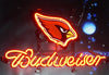 Budweiser Arizona Cardinals Neon Sign Light Lamp