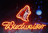 Budweiser Arizona Coyotes Neon Sign Light Lamp