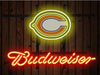 Budweiser Chicago Bears Logo Neon Sign Light Lamp