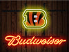 Budweiser Cincinnati Bengals Logo Neon Sign Light Lamp