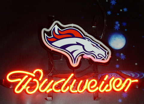 Sporticulture Denver Broncos 16.5-in Sports Lava Lamp Light in the Sporticulture Denver Broncos 16.5-in Sports Lava Lamp Light in the