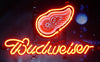Budweiser Detroit Red Wings Neon Sign Light Lamp