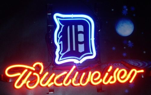 Budweiser New York Giants Neon Sign Light Lamp –