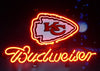 Budweiser Kansas City Chiefs Neon Sign Light Lamp