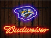 Budweiser Nashville Predators Logo Neon Sign Light Lamp