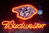 Budweiser Nashville Predators Neon Sign Light Lamp
